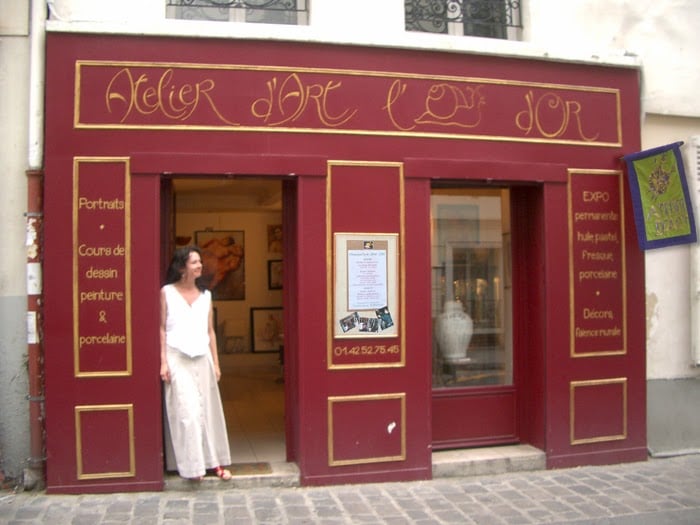 Course Painting Paris 18 - Atelier L'escargot Doré 2